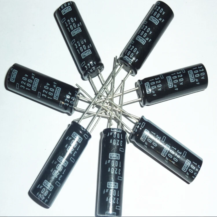 10 шт. 100 мкФ 320V Nippon Chemi Con NCC фото флэш конденсатор 5x32 мм 320V100uF PH конденсаторы|flash