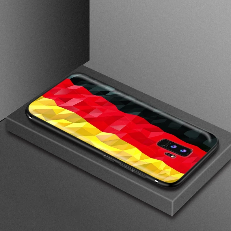 Чехол с немецким флагом для Samsung Galaxy J6 A9 A8 A7 A70 A6 A5 A50 A40 A30 A3 A10 A51 A71 A81 A91 2018 | Мобильные