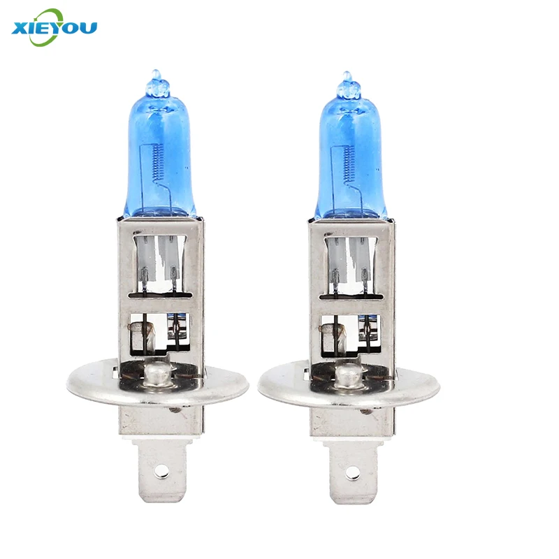 XIEYOU 2X H1 55 Вт лампа фары Противотуманные авто 12 В Super White 5000 К|auto car|h1 55whalogen headlight |