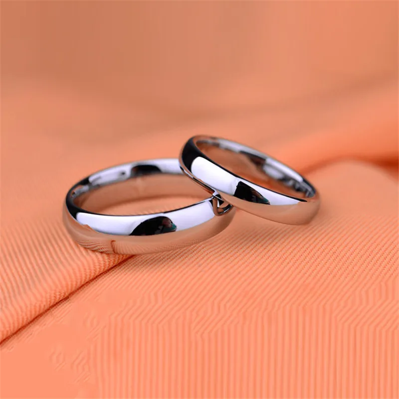 New Korean 316 Stainless Steel Ring Smooth Design Couple Rings For Men Women Fashion Accessories | Украшения и аксессуары