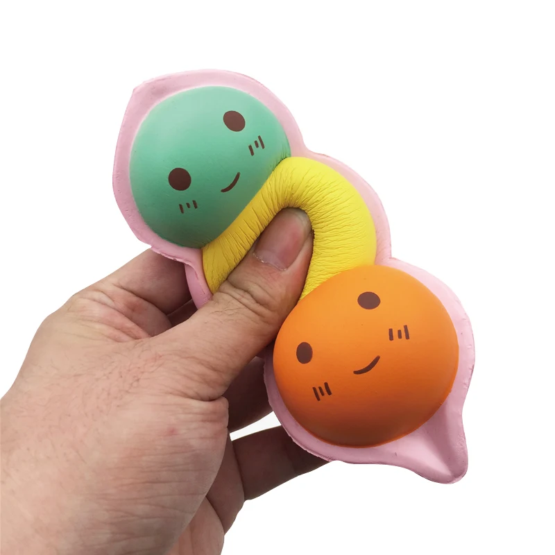 20 шт./лот оптовая продажа сжимаемые Мультяшные стручки медленно поднимающиеся