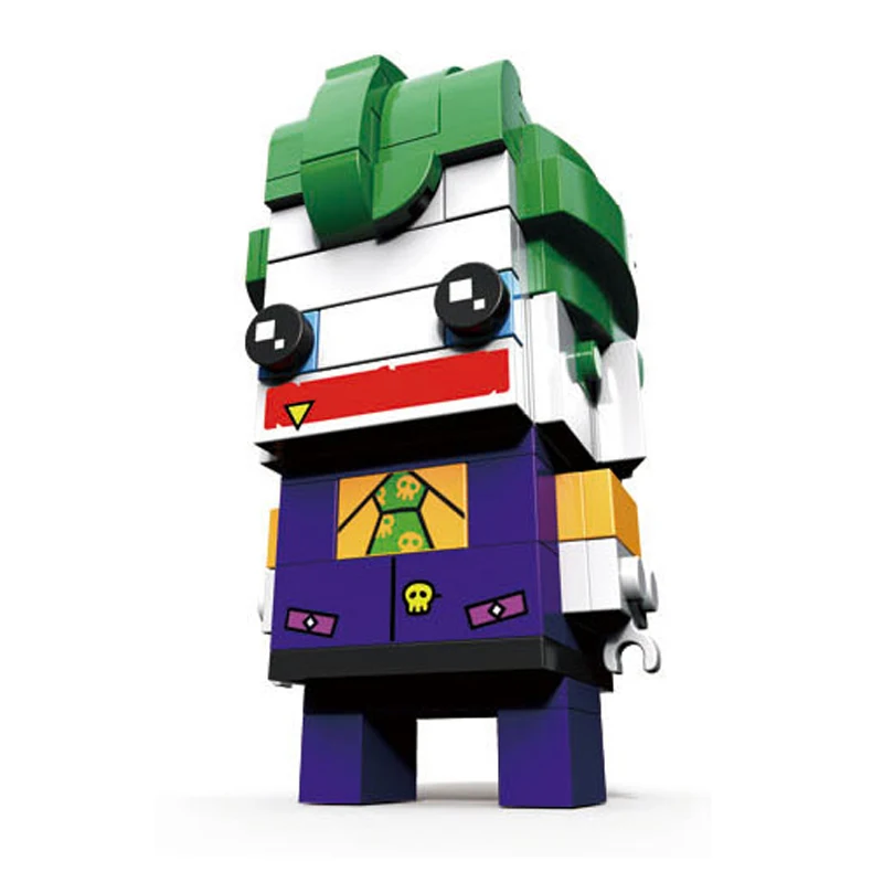 Brickheadz Dragon Ball Z супергерой Железный человек Marvel Супер Герои Бэтмен Фигурки строительные блоки кирпичи головы игрушки - Цвет: Style 15