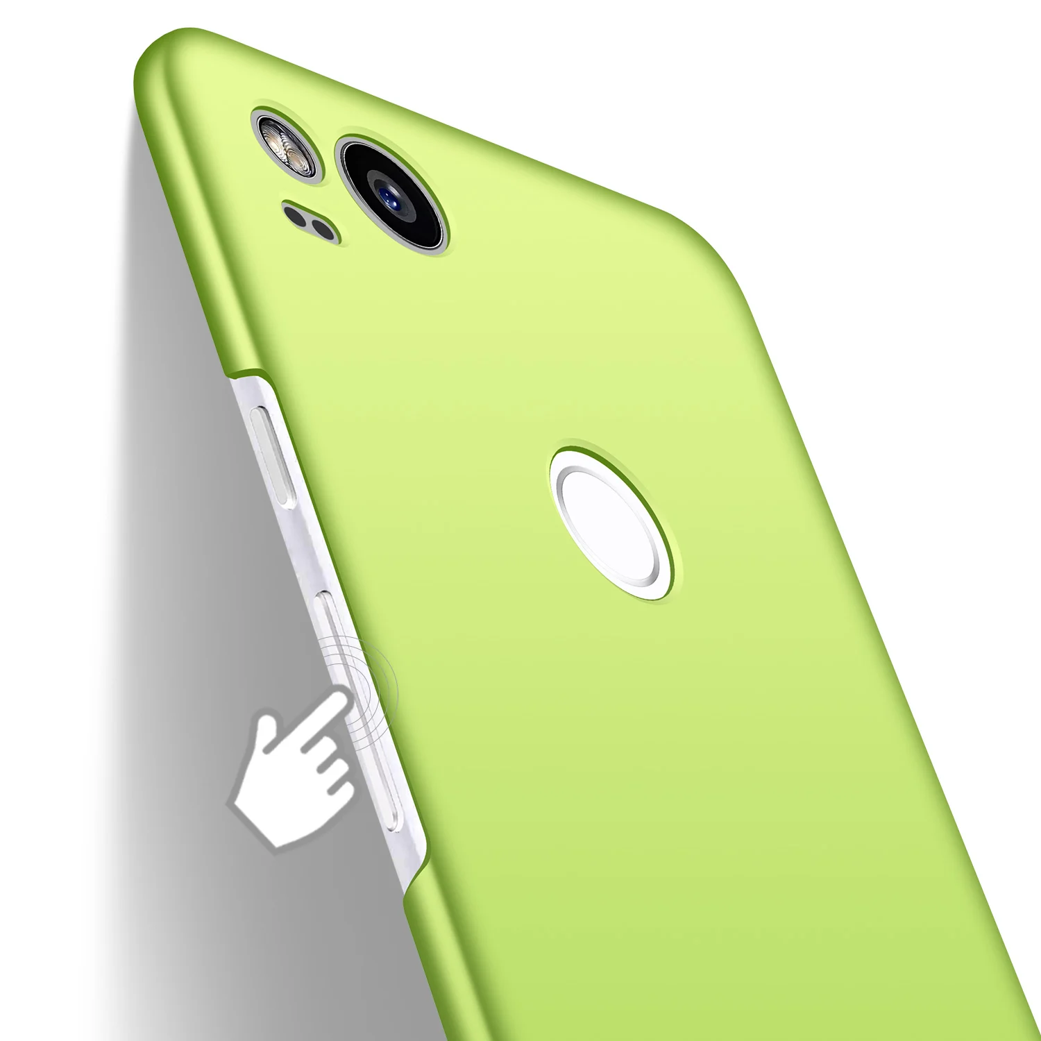 Для Google Pixel 2 2XL Футляр PC тонкий Coque матовая кожа Защитная крышка Чехлы для Google Pixel 2 XL полное покрытие shell