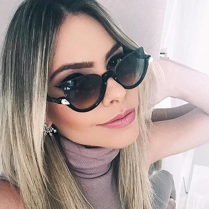 Женские солнцезащитные очки в винтажном стиле ROYAL GIRL брендовые дизайнерские