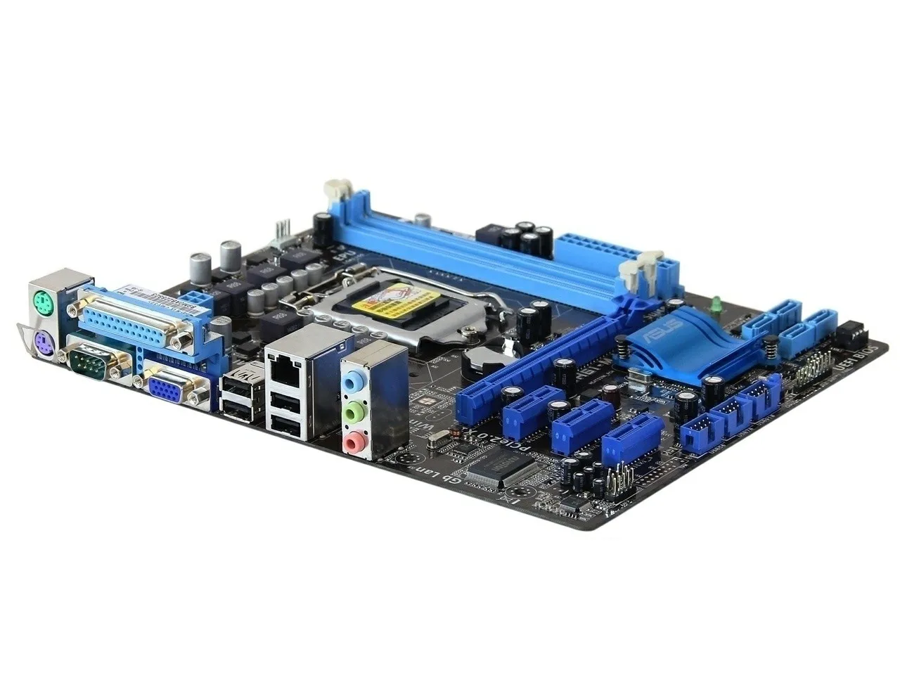 Asus P8H61-M LX настольная материнская плата H61 Socket LGA 1155 i3 i5 i7 DDR3 16G uATX UEFI биос оригинальная б/у материнская плата в продаже