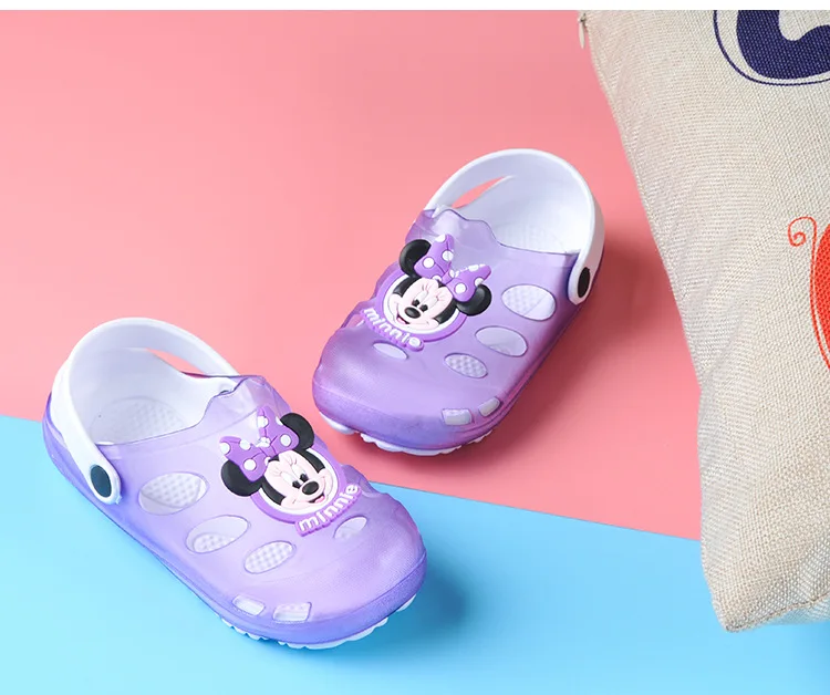 Детские сандалии унисекс тапочки с ремешком для девочек и мальчиков 3 цвета на