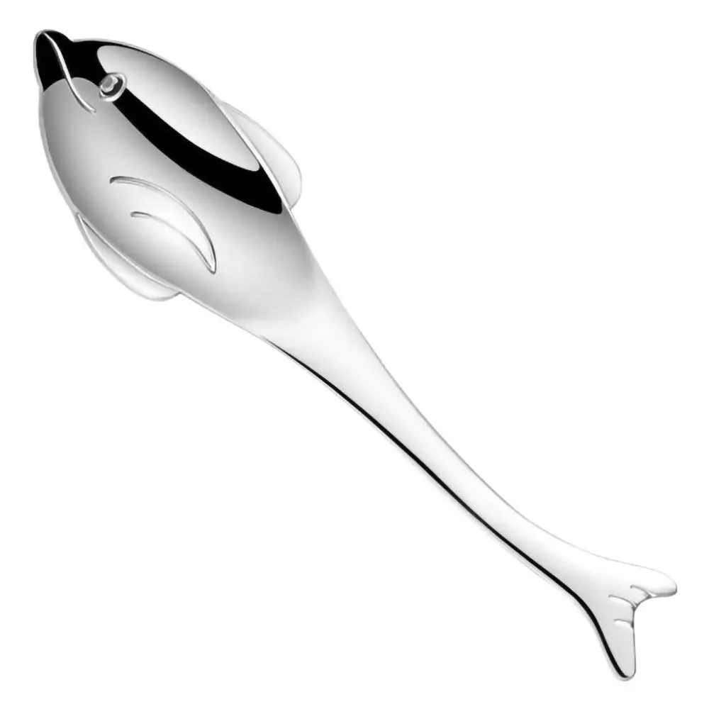 Spoon Новая морская ложка с изображением животных дельфина, цветная ложка с ручкой для морских животных, инструменты для мороженого, для питья, кухонный гаджет 5pz - Цвет: Spoon