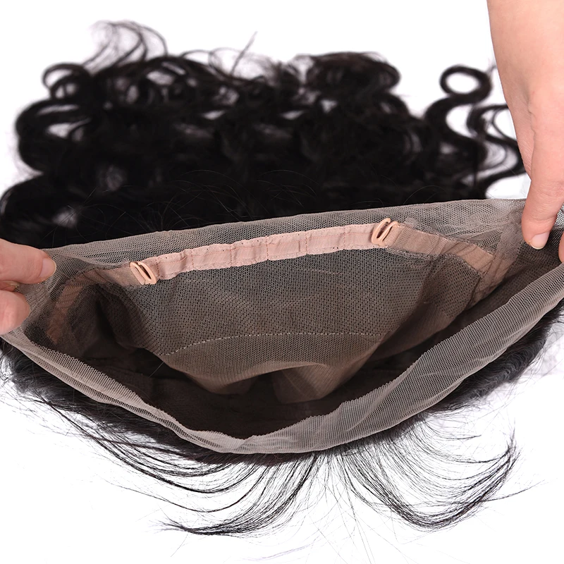 Волосы Али Коко бразильские волнистые волосы 360 кружевные фронтальные 100%