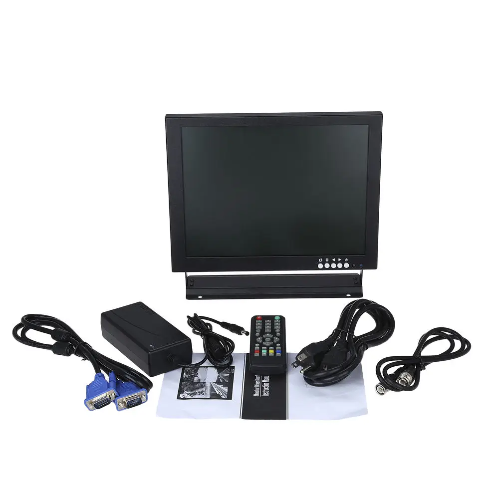 Eyoyo 10 &quotдюймов IPS ЖК дисплей Мониторы Экран 4:3 1024*768 HDML BNC VGA Видео Аудио для