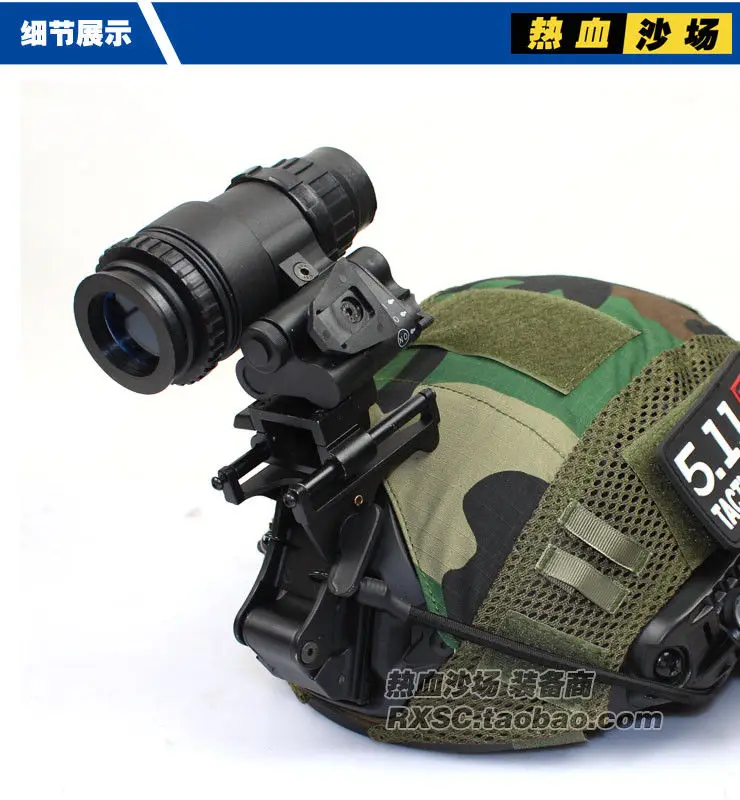Тактический страйкбол PVS18 NVG модель+ PVS-18 металлический шлем Крепление