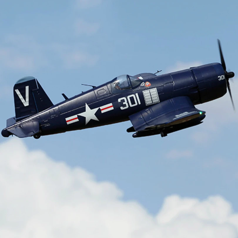 Радиоуправляемый самолет FMS 1700 мм 1 7 м F4U Corsair синий 6CH 6S PNP новейший EPO Gaint большой