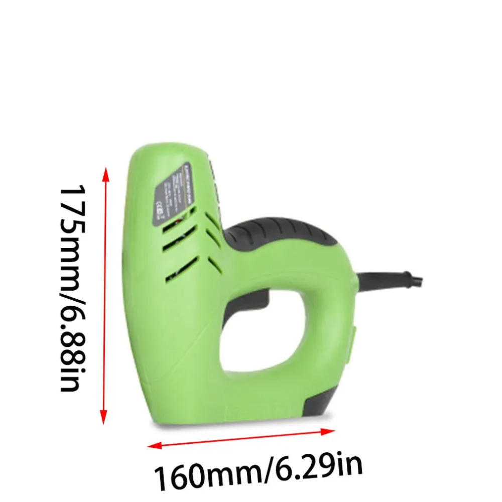 2 в 1 Dual Применение гвоздя ружье обрамление Такер F15 Электрические ногтей степлер