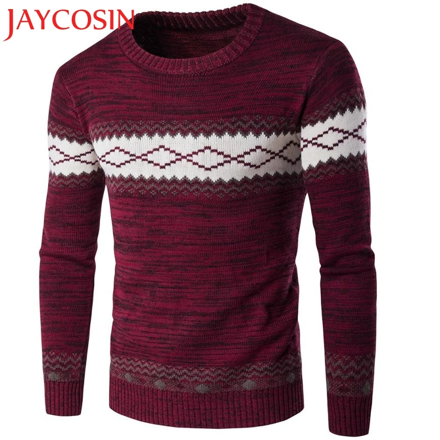 2017 New Fashion Winter Fall Men's Cotton blended Long Sleeve Casual Sweater Warm Knitting Pullover Wonderful Drop Shipping 901 | Женская