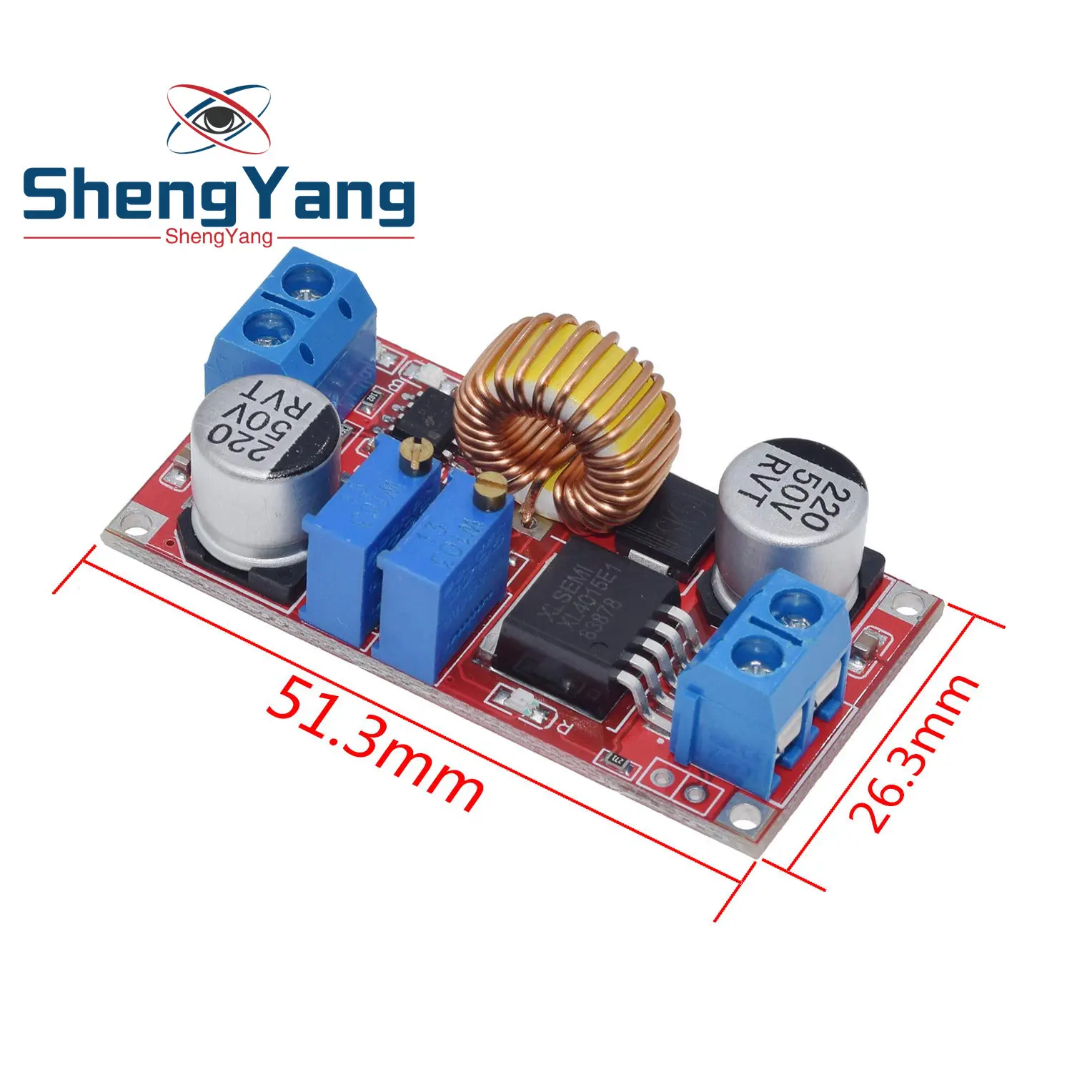 Понижающий модуль ShengYang XL4015 зарядная плата для литиевых батарей 5A DC to CC CV