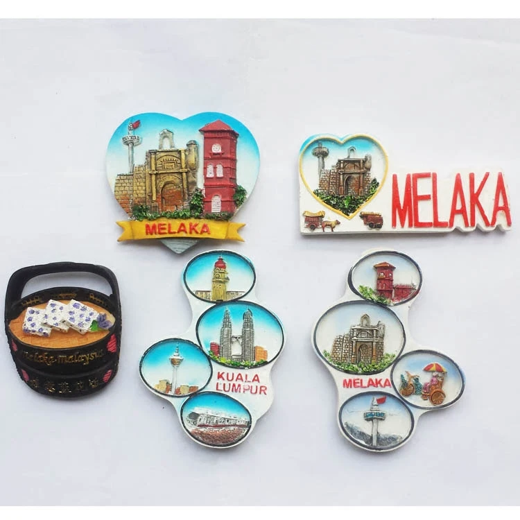 

Malaysia tourist souvenirs relief of the scenic fridge stickers