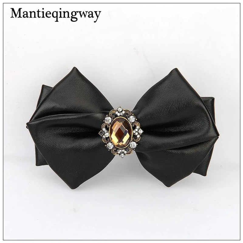 Mantieqingway Высокое качество 12*8 см ПУ Банкетный бабочкой для Для мужчин модные