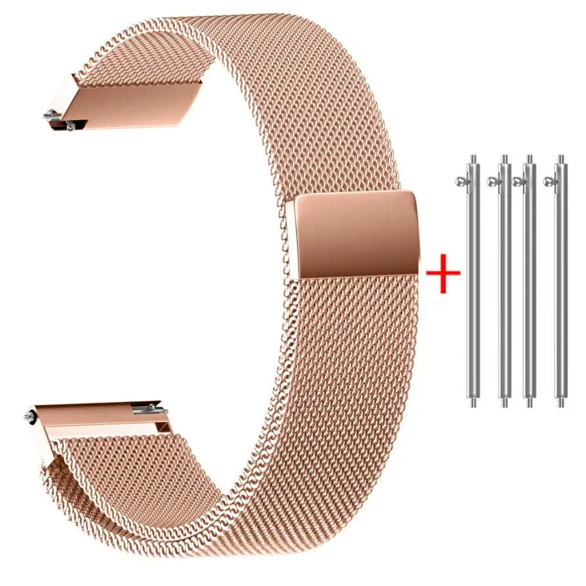 

Moment # L04 2018 ремешок для часов 14 мм 16 мм 18 мм 20 мм 22 мм Миланская Магнитная Петля из нержавеющей стали ремешок для часов Прямая поставка