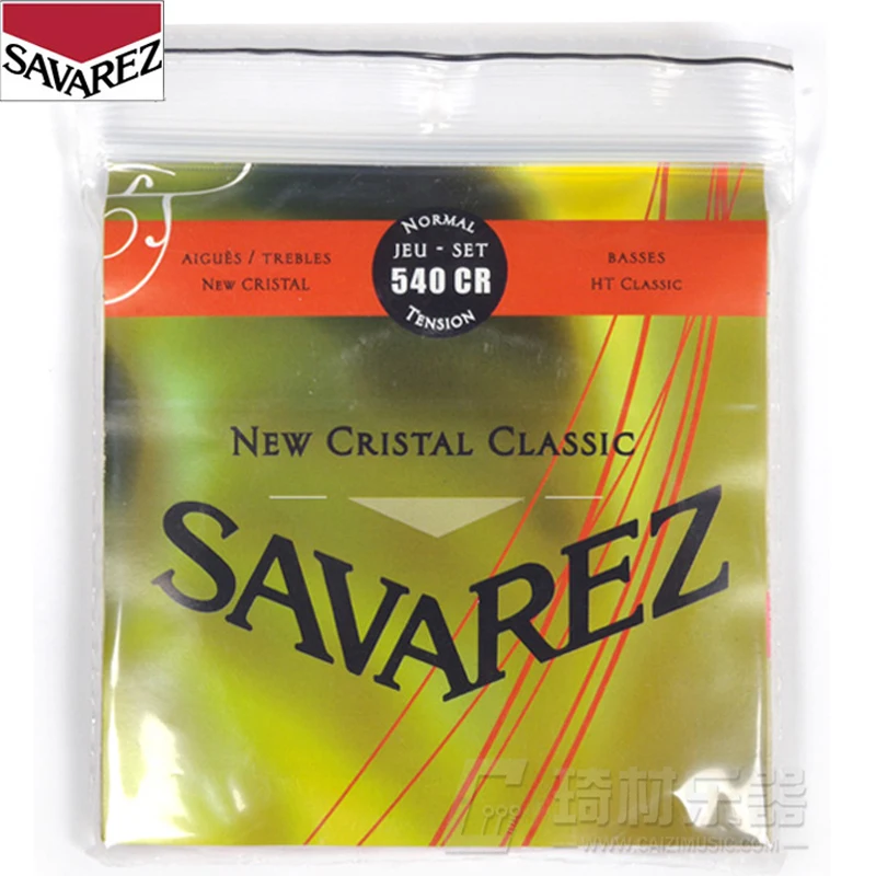 Набор классических струн для гитары Savarez 540CR New Cristal/HT | Спорт и развлечения