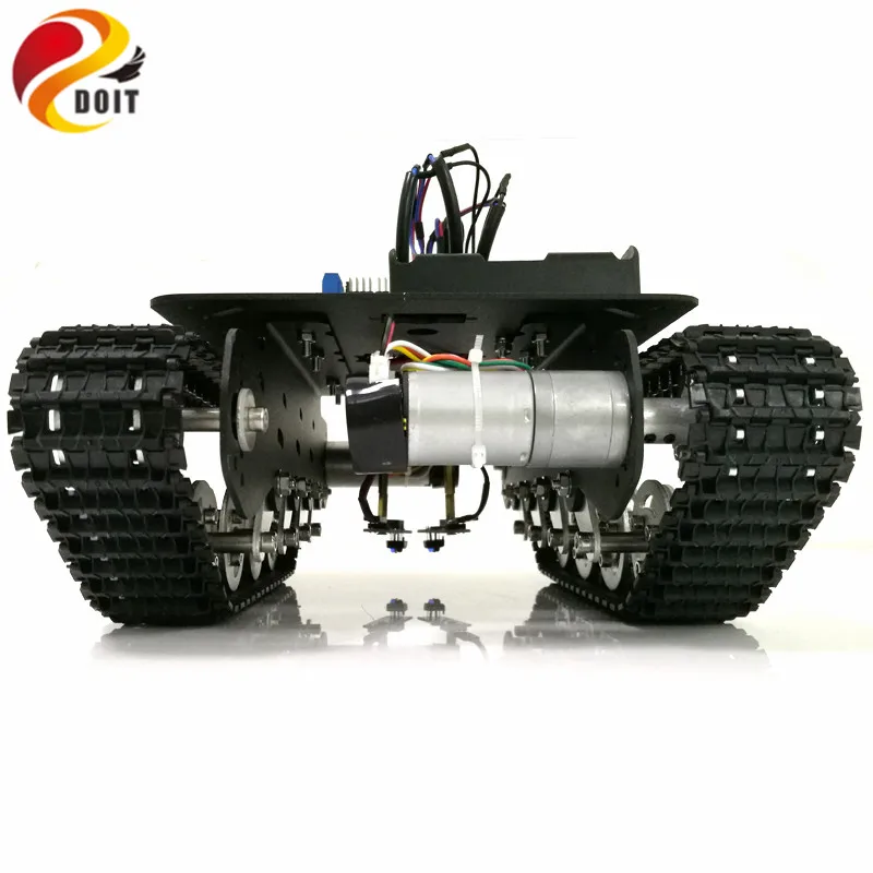 Отслеживание обхода препятствий Робот Танк шасси с Arduino UNO R3 плата + привода
