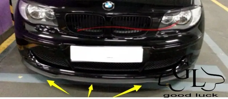 Бампер для губ BMW 1 M1 E81 E82 E87 E88 F20 F21 / Top Gear Shop спойлер тюнинга автомобиля/TOP GEAR