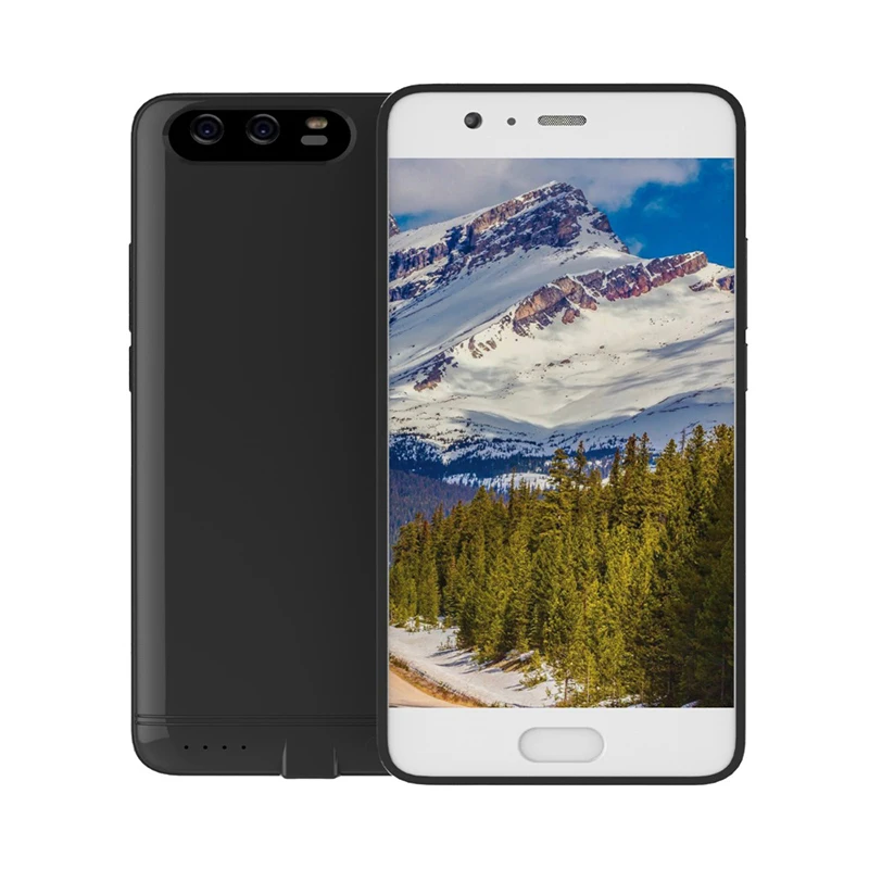 Чехол для батареи Huawei P10 6000 мАч металлическая рамка резервное зарядное
