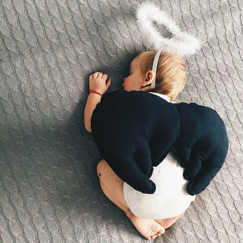 INS Дети Крылья Ангела обратно анти падение Подушка кровать палатка дома