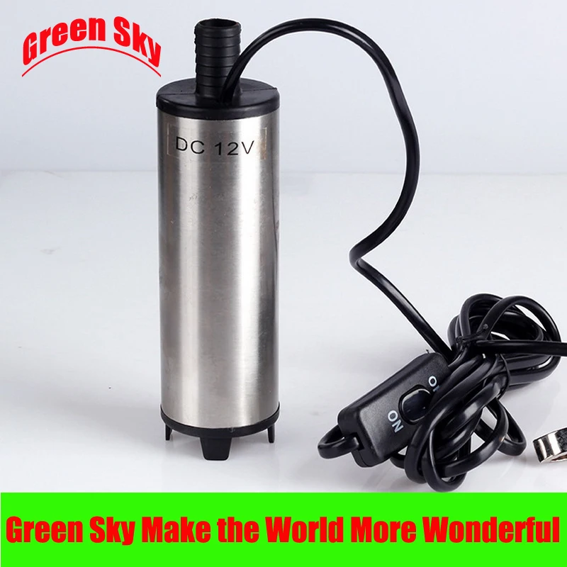 

Hot Selling 12L/Min 12v water diesel oil pump