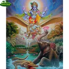 YUMEART алмазная живопись сделай сам, полноразмерные стразы, вышивка крестиком Индийский Бог, алмазная вышивка, мозаика, вышивка, Декор, подарки