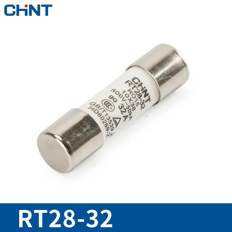 CHINT цилиндрическая форма плавкого предохранителя задний плавкий предохранитель