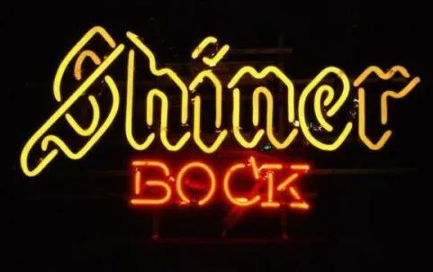 Неоновая светосветильник вывеска Shiner Bock Glass на заказ пивной бар|Неоновые лампы и