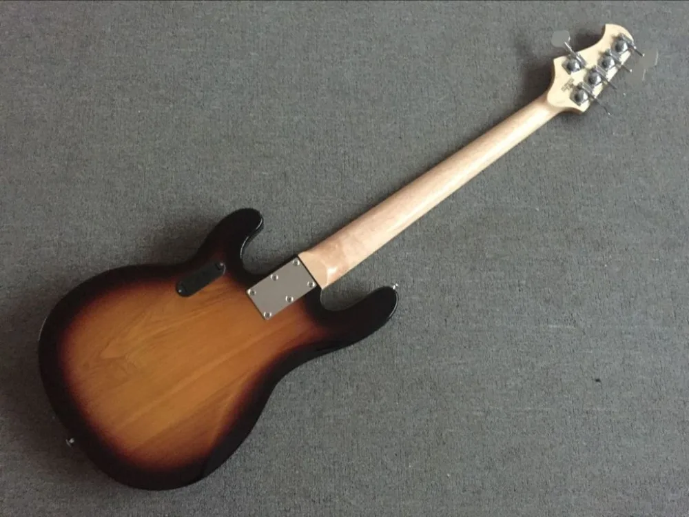 Новинка 2019 + гитарная фабрика 5 струн музыкальный человек stingRay Sunburst электрический
