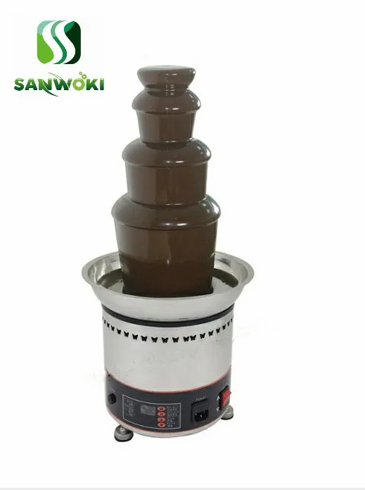 4 слоя Электрический аппарат для шоколадного фондю коммерческих тушеного мяса с