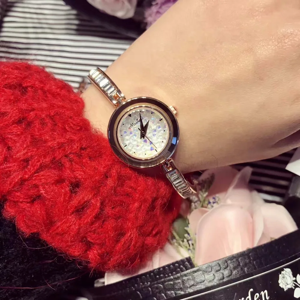 Часы женские кварцевые с кристаллами W111|montre femme|montre relogiomontre women |