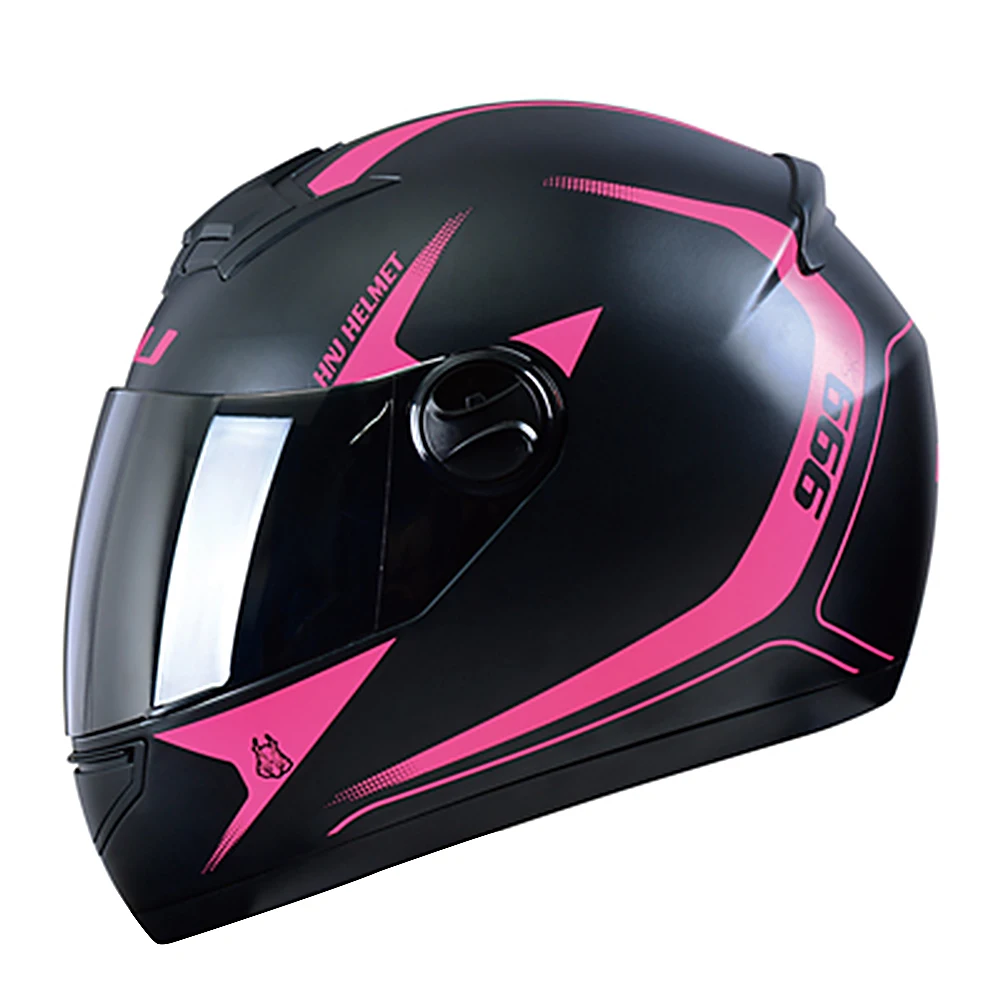 BK Pink BK Lense HNJ мотоциклетный шлем для мотокросса Capacete Casco Moto шлемы для мотоциклистов для езды на мотоцикле гоночные шлемы для мотоциклистов - Цвет: BK Pink BK Lense