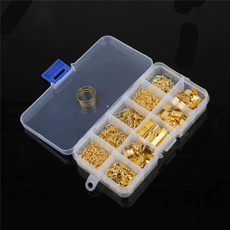 Новое прибытие 1 коробка 3 цвета соединительные кольца/застежка омаров/зажим