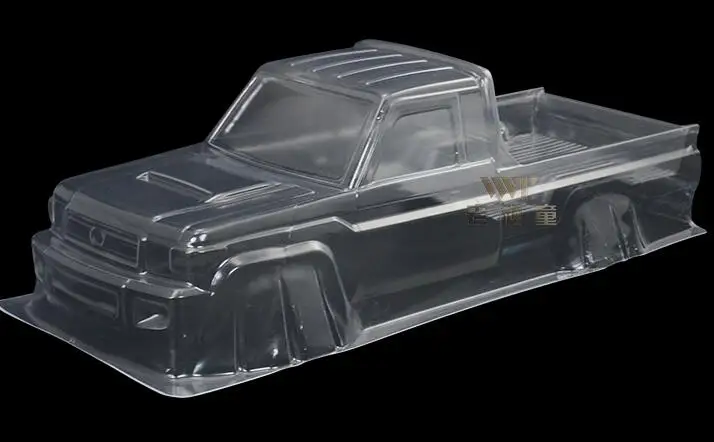 1/10 Scale RC прозрачная грузовая база колесная 313 мм подходит для осевых Scx10II AX90046 AX90047