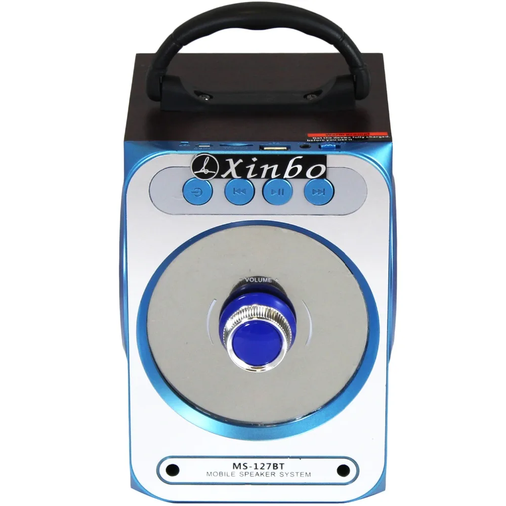 Динамик Bluetooth Портативный высокое Мощность с удаленным Управление радио FM |