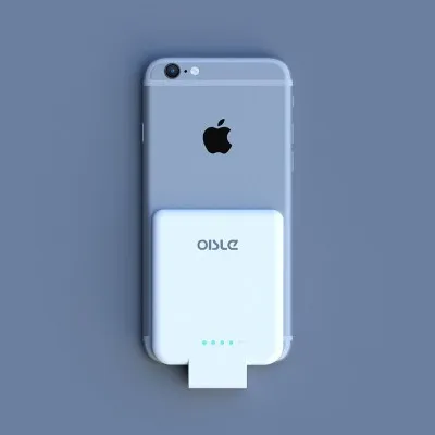 2800mah white Портативное зарядное устройство, мини внешний аккумулятор, мощное ядро, 2800 мА/ч, ультра тонкий беспроводной внешний резервный аккумулятор, чехол для iPhone 5 5S se, 6, 6 S, 7, 8 - Цвет: 2800mah white