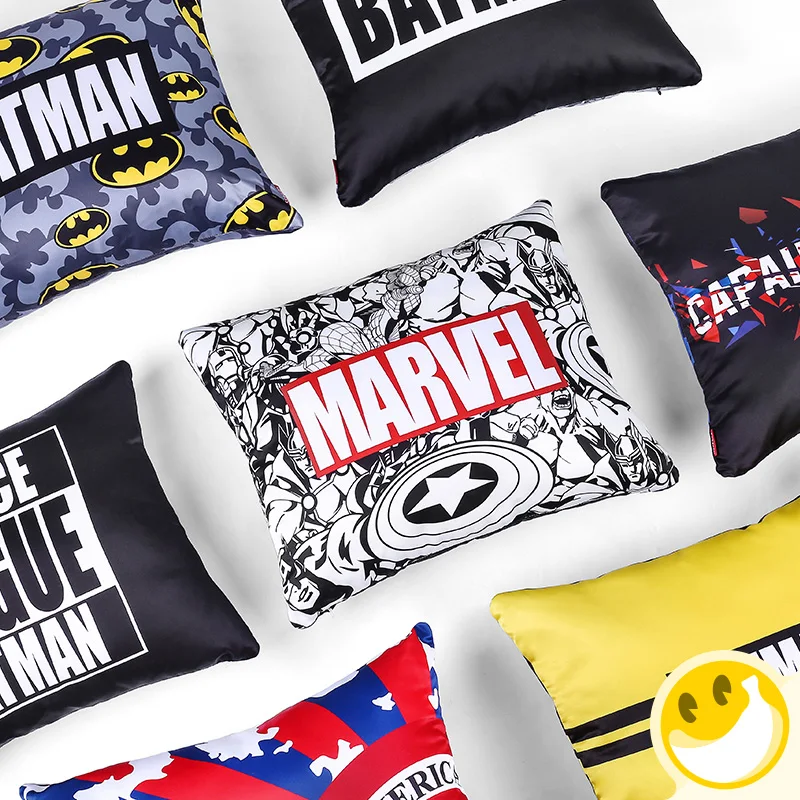 Чехол на подушку в стиле Marvel для автомобиля подушка с эффектом памяти поясницы |