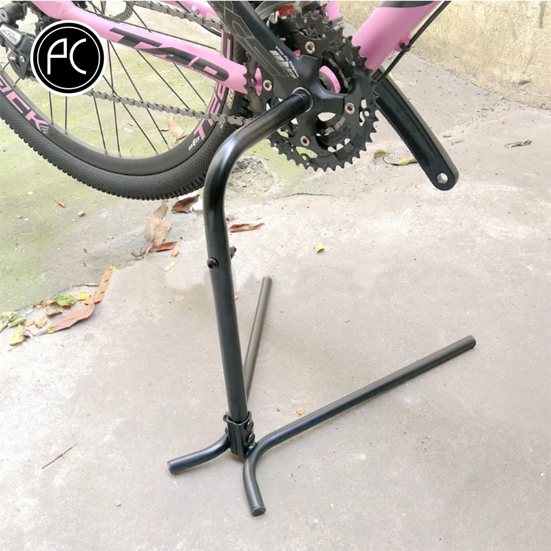 PCycling велосипед kickstand сталь MTB дорожный велосипед ремонтная полка для велосипеда нижние кронштейны звездочки колеса вставной дисплей стойка