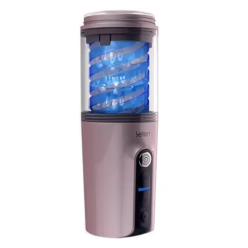 Leten Высокоскоростной Мужской мастурбатор с USB зарядкой Реалистичная мастурбация