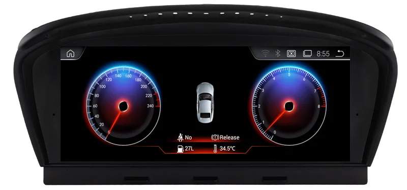 8 "четырехъядерный Android 7 1 автомобильный DVD для BMW 5 серии E60 E61 E63 E64 3 E90 E91 с GPS аудио