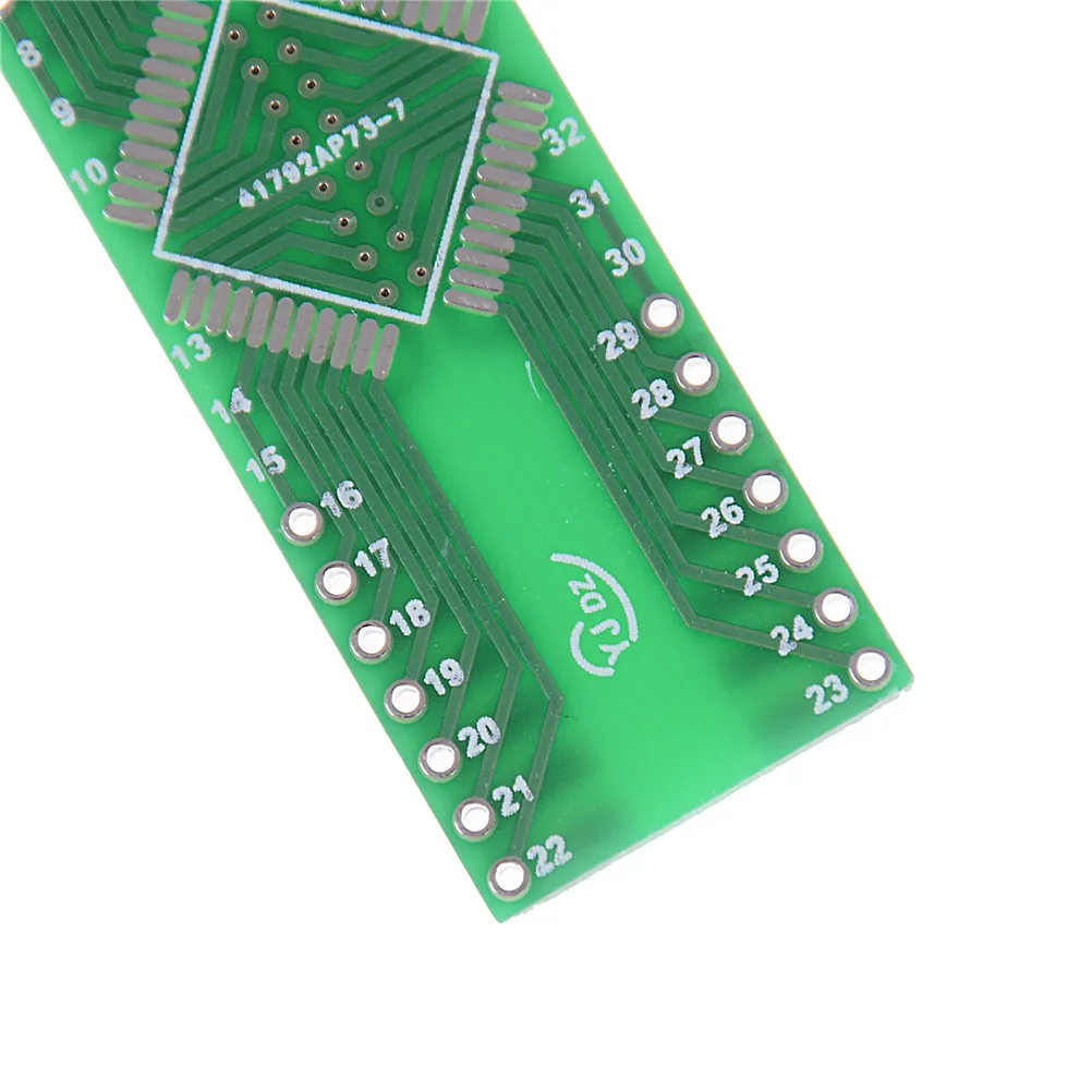 5 шт. QFP 44 Pin Шаг 0,8 мм до DIP 44 2,54 мм адаптер печатной платы конвертер 55,88x17,78x1,6 мм