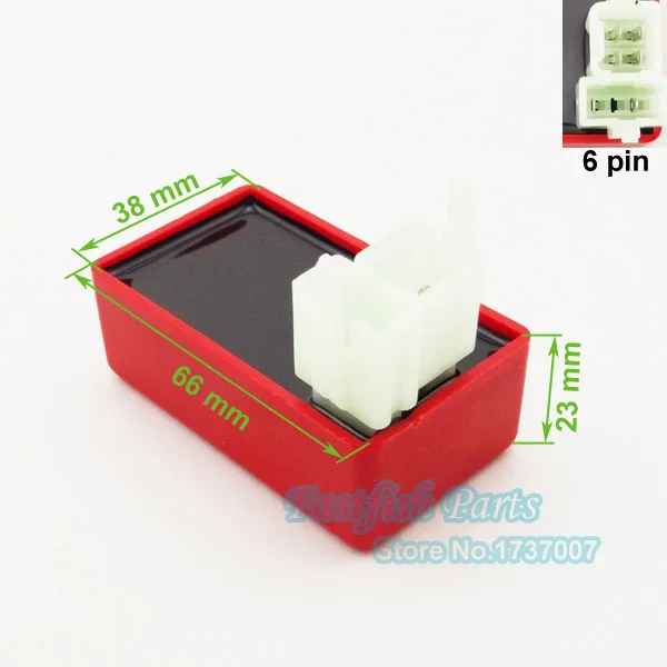 Катушка зажигания 6 контактов AC CDI и D8TC Свеча соленоидное реле 5 проводов