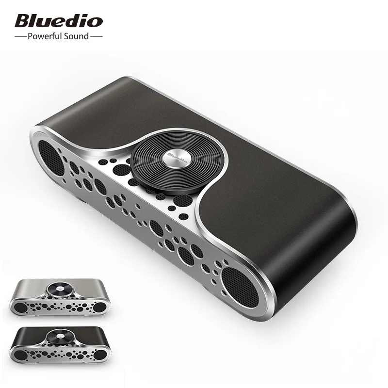 Bluedio TS3 Bluetooth колонки с басом оригинальные беспроводные и переносные колонки с Поддержкой SD карты и Звуковой Системой 3D стерео