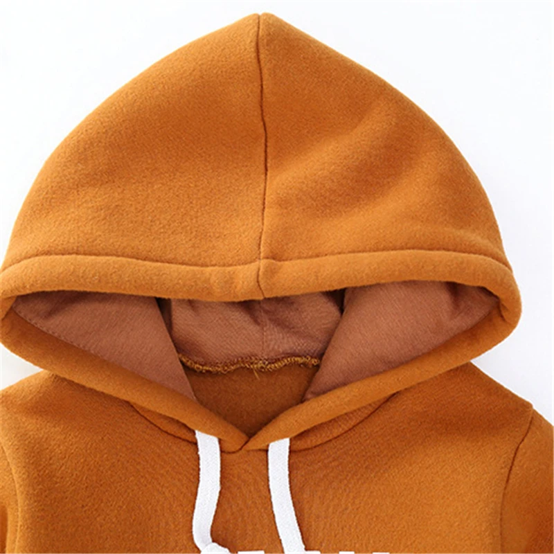 Детские спортивные толстовки с капюшоном для маленьких мальчиков и девочек