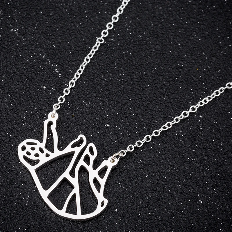 Hfarich пустые крошечные милые Ожерелье Кола искусственный медведь благородные