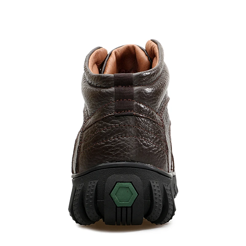 GRAM эпос супер теплые мужские зимние ботинки Сапоги из натуральной кожи Мужская