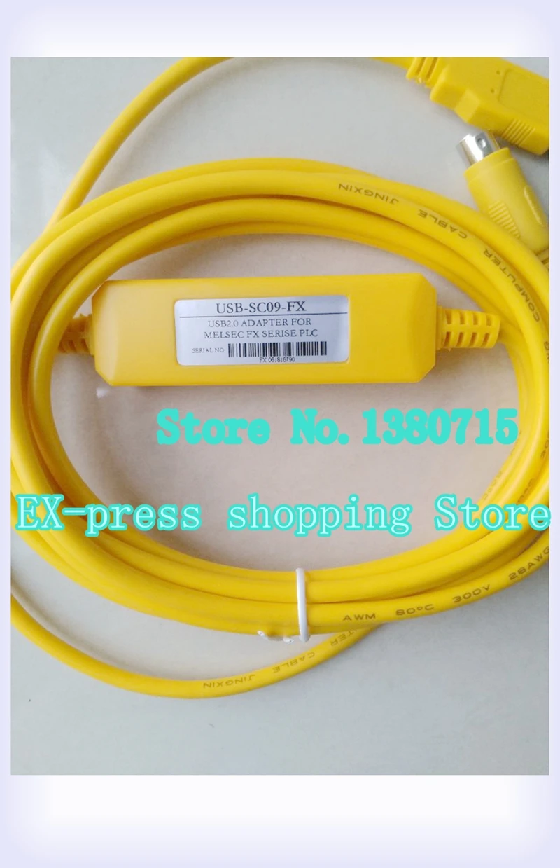 Usb кабель для программирования с Cd разъемом используется серии Fx Plc Fx0s Fx1s Fx3u Fx0n Fx1n