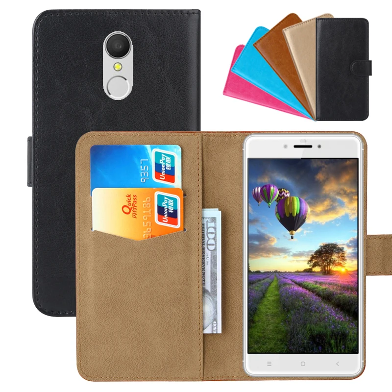 Роскошный чехол кошелек для Irbis SP551 из искусственной кожи в стиле ретро флип